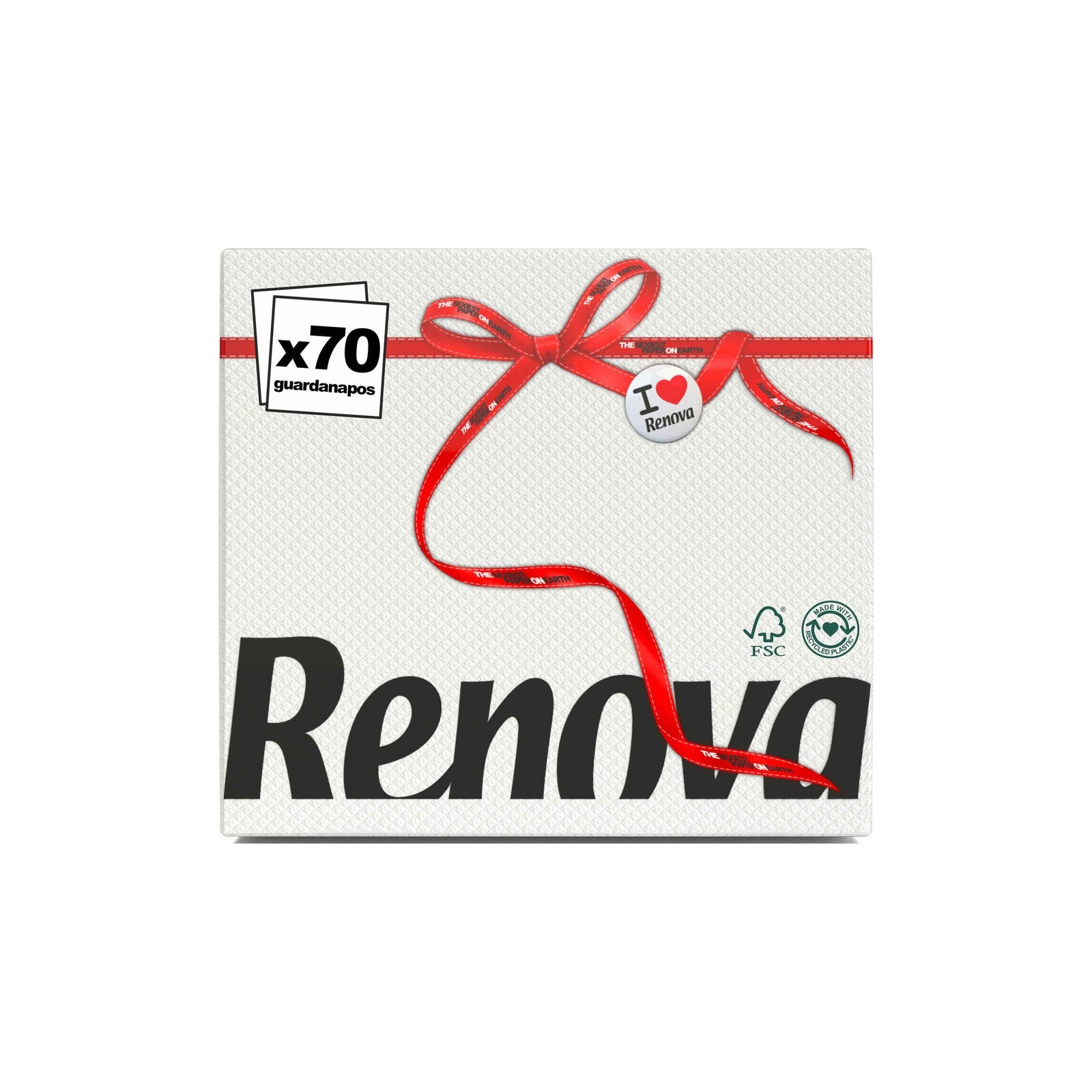 Renova Guardanapos 1 Folha 70 un 33 x 33 cm