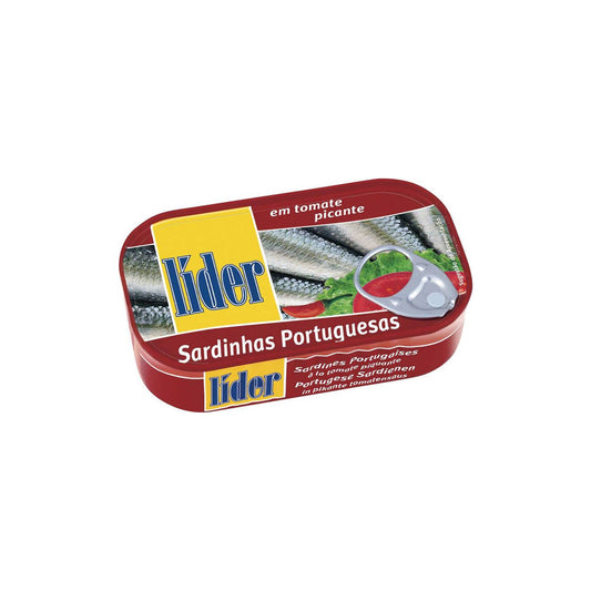 Líder Sardinha em Tomate Picante 120 gr