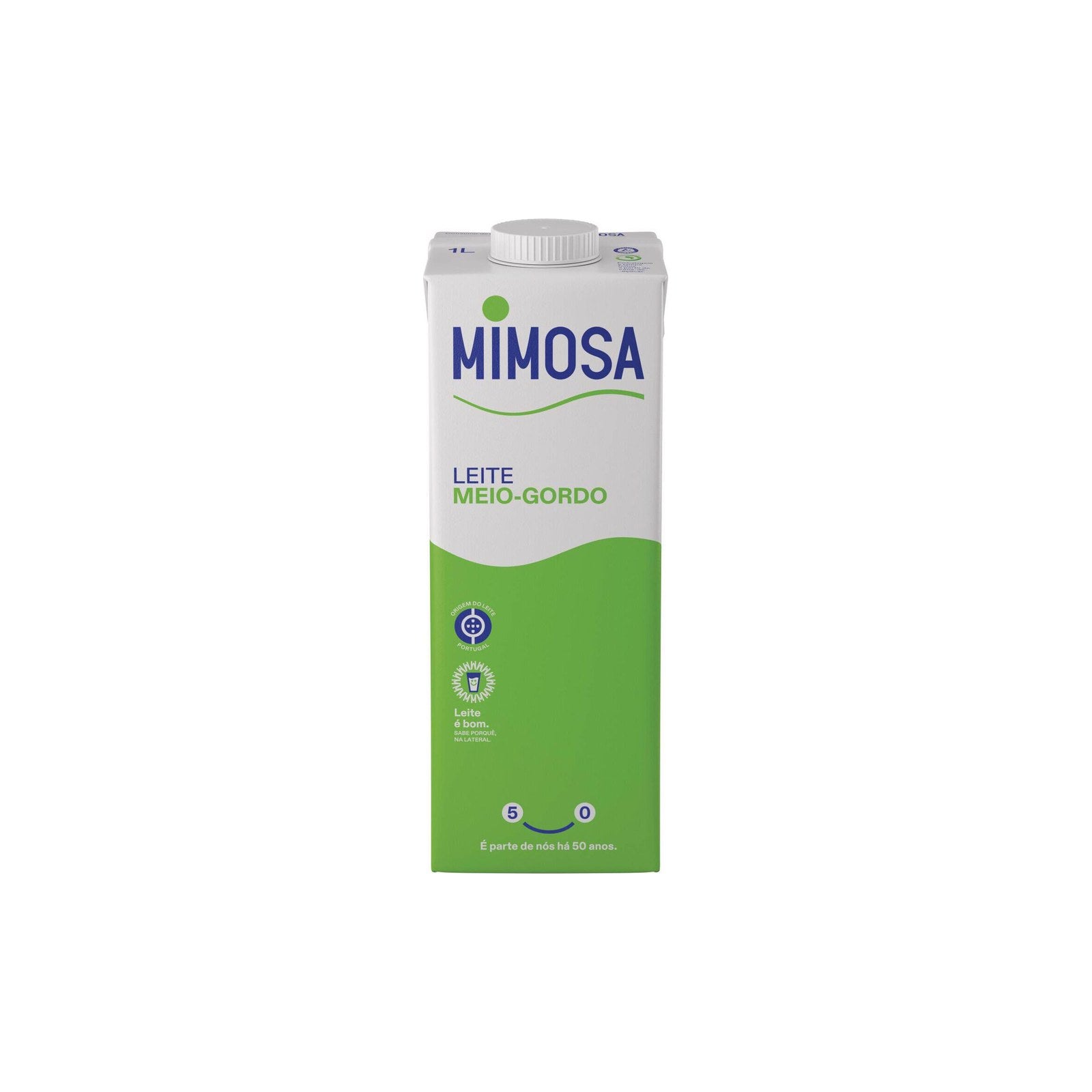Mimosa Bem Essencial Leite Meio Gordo UHT 1 L