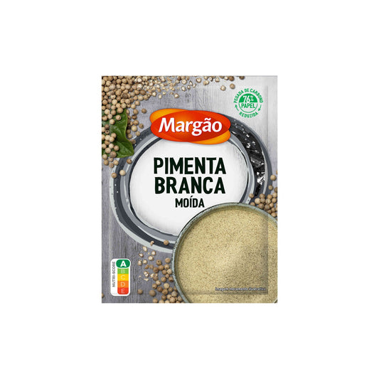 Margão Pimenta Branca Moída Saqueta 35 gr