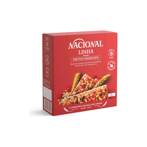 Nacional + Linha Barras Cereais Frutos Vermelhos 138 gr