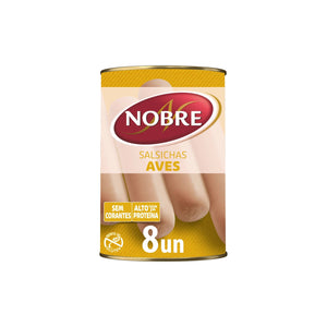 Nobre Salsichas Aves 8 un 200 gr