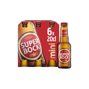Super Bock Cerveja Mini TP 20 cl - Pack 6 x 20 cl