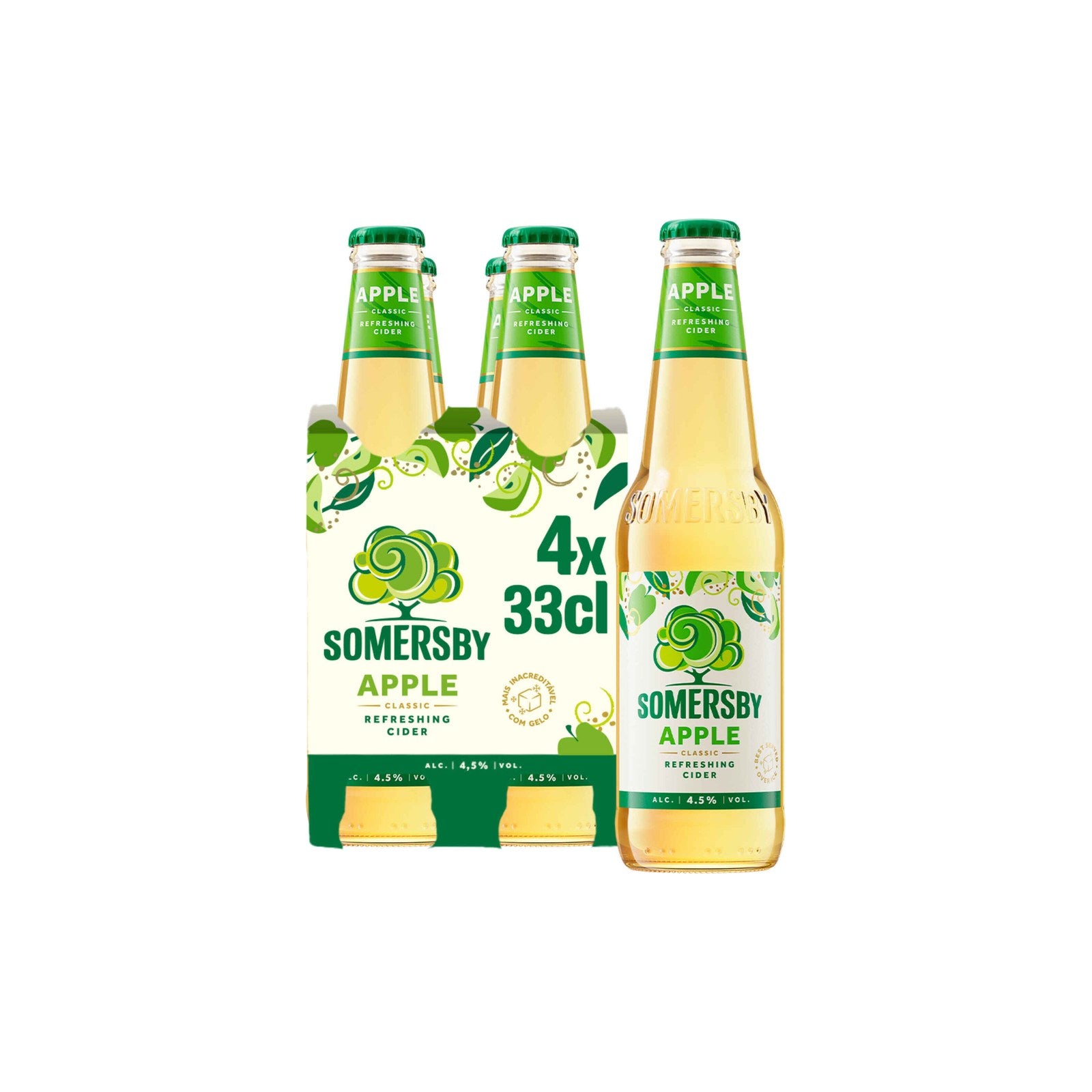 Somersby Sidra de Maçã 33 cl - Pack 4 x 33 cl