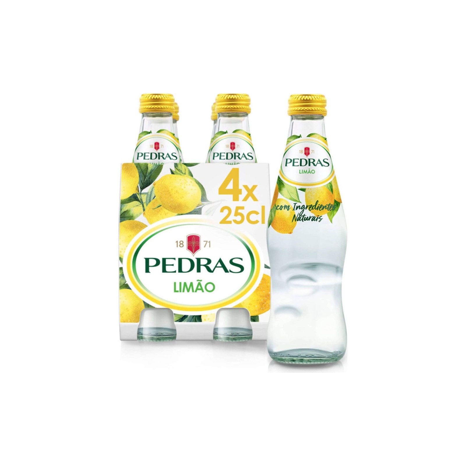 Pedras Limão Água com Gás TP 4 x 25 cl
