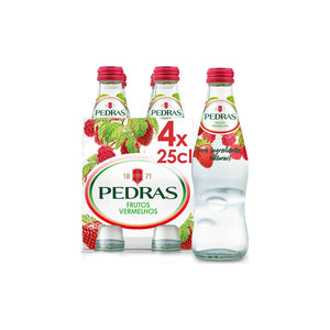 Pedras Frutos Vermelhos Água com Gás TP 4 x 25 cl