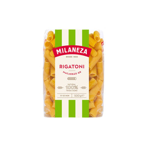 Milaneza Massa Macarrão Grande Riscado 500 gr