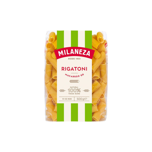 Milaneza Massa Macarrão Grande Riscado 500 gr