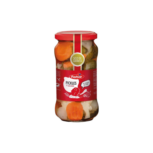 Ferbar Pickles Em Vinagre 345 gr