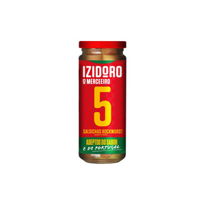 Izidoro Salsichas Bockwurst 5 un Frasco 245 gr