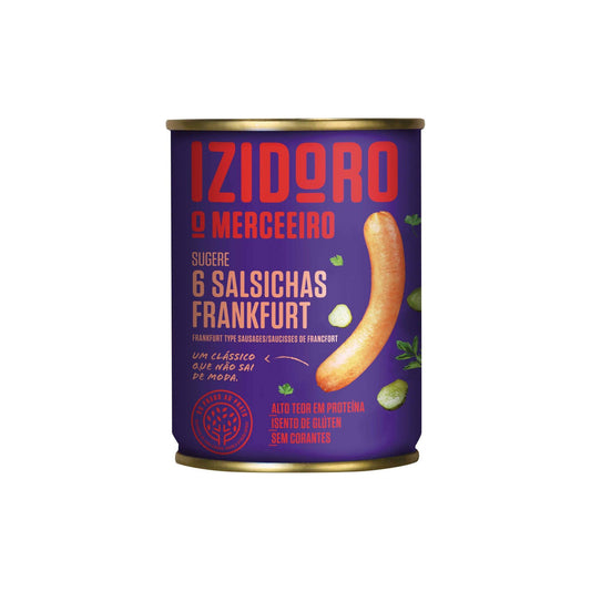 Izidoro Salsichas Frankfurt 6 un 120 gr