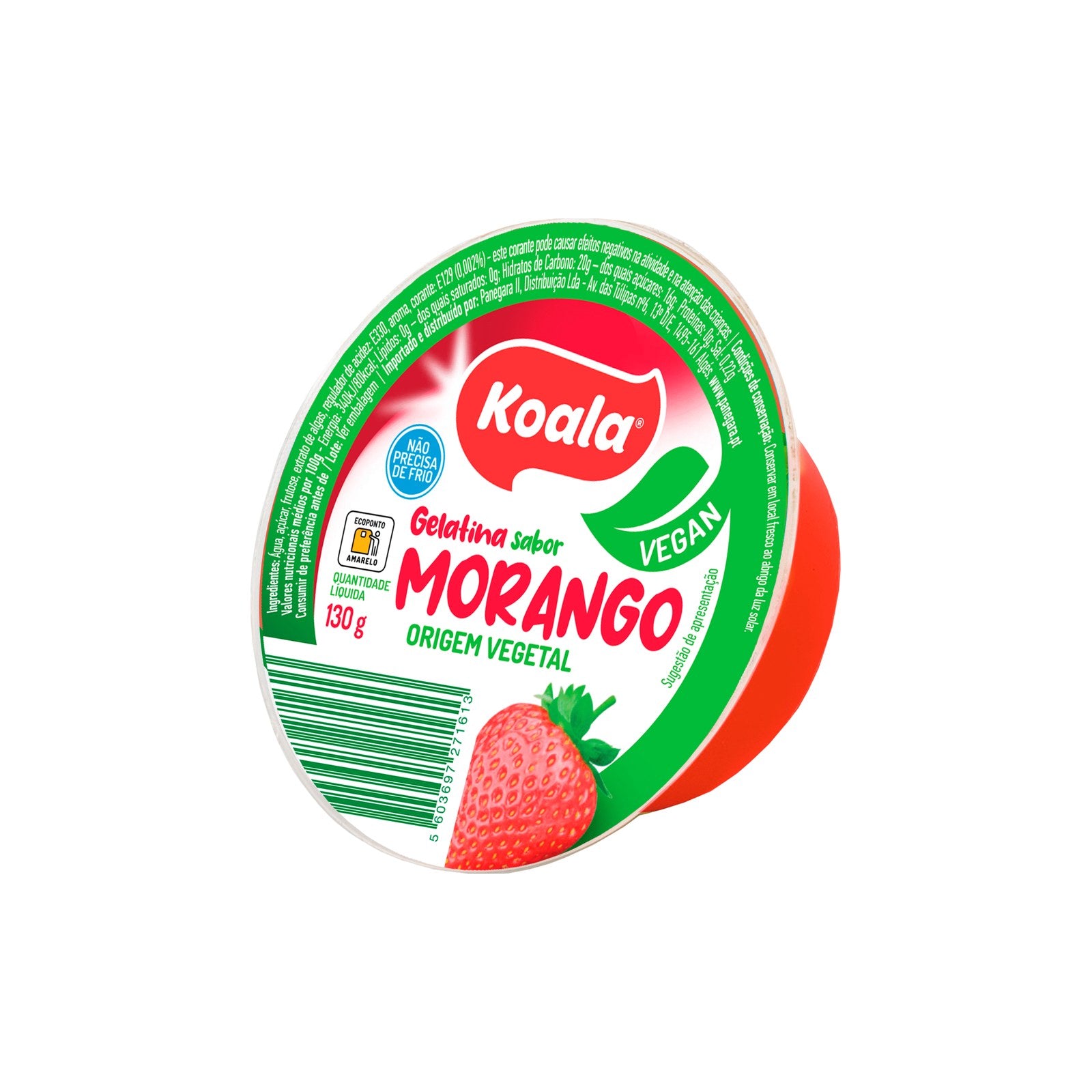 Koala Gelatina de Morango 130 gr