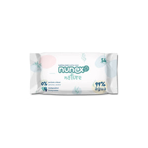 Nunex Toalhitas Nature 99% Água 54 un