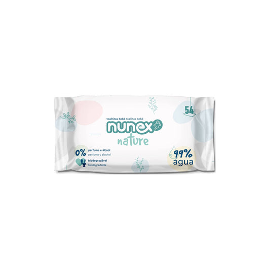 Nunex Toalhitas Nature 99% Água 54 un