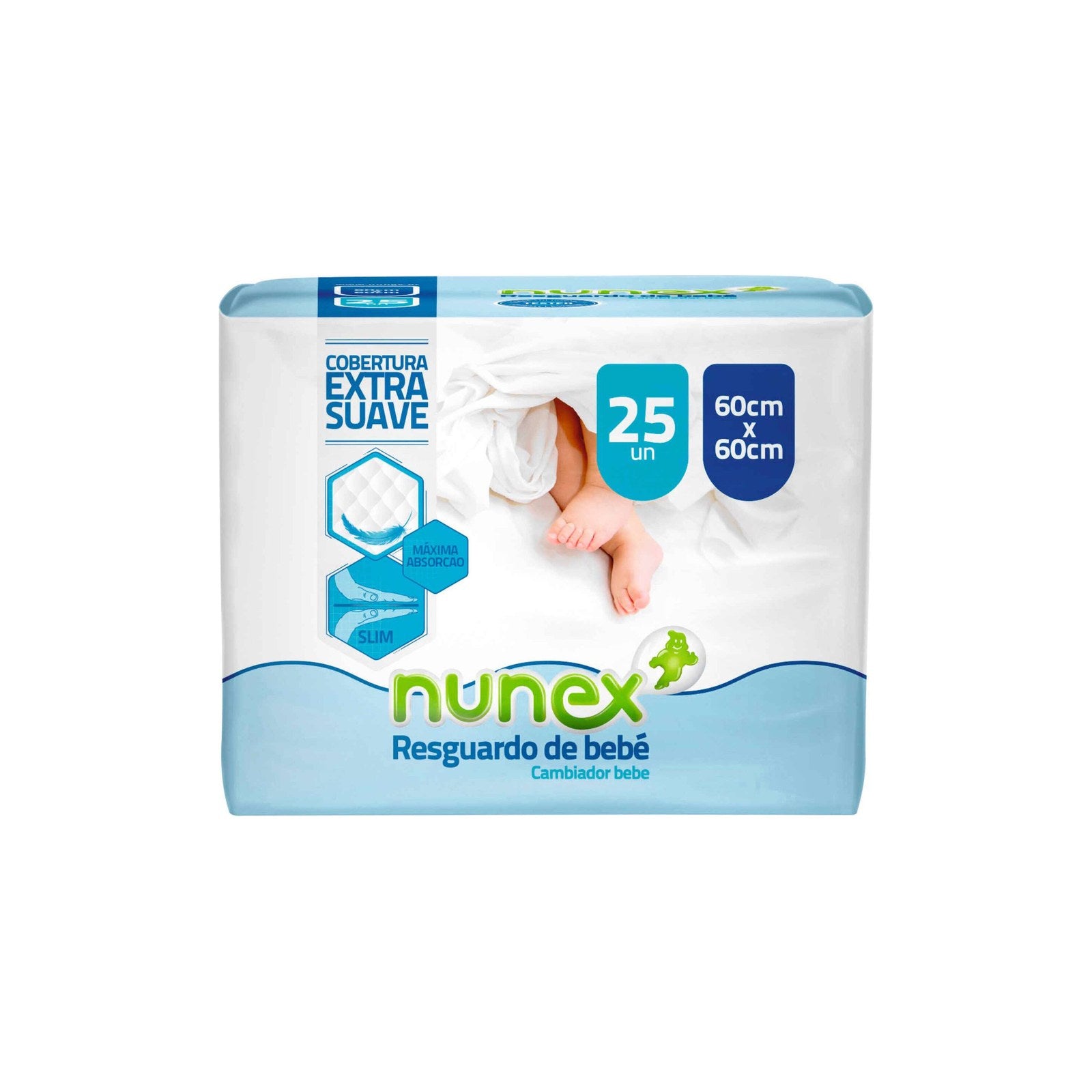 Nunex Resguardos Protetores Bebé 60 x 60 cm 25 un