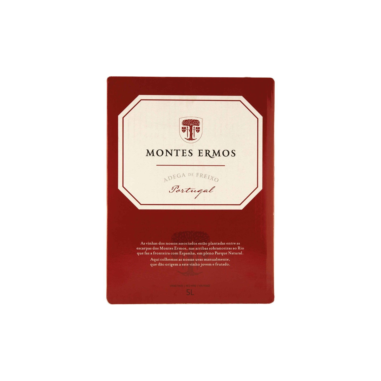 Vinho Tinto Montes Ermos Bib 5 L
