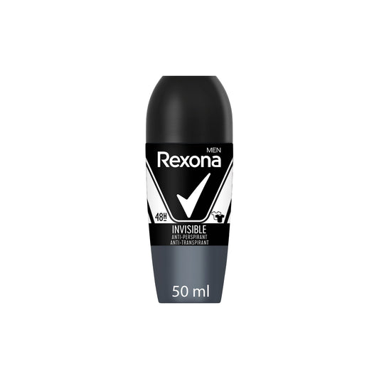 Rexona Men Roll-On Invisible Black + White Clothes 50 ml