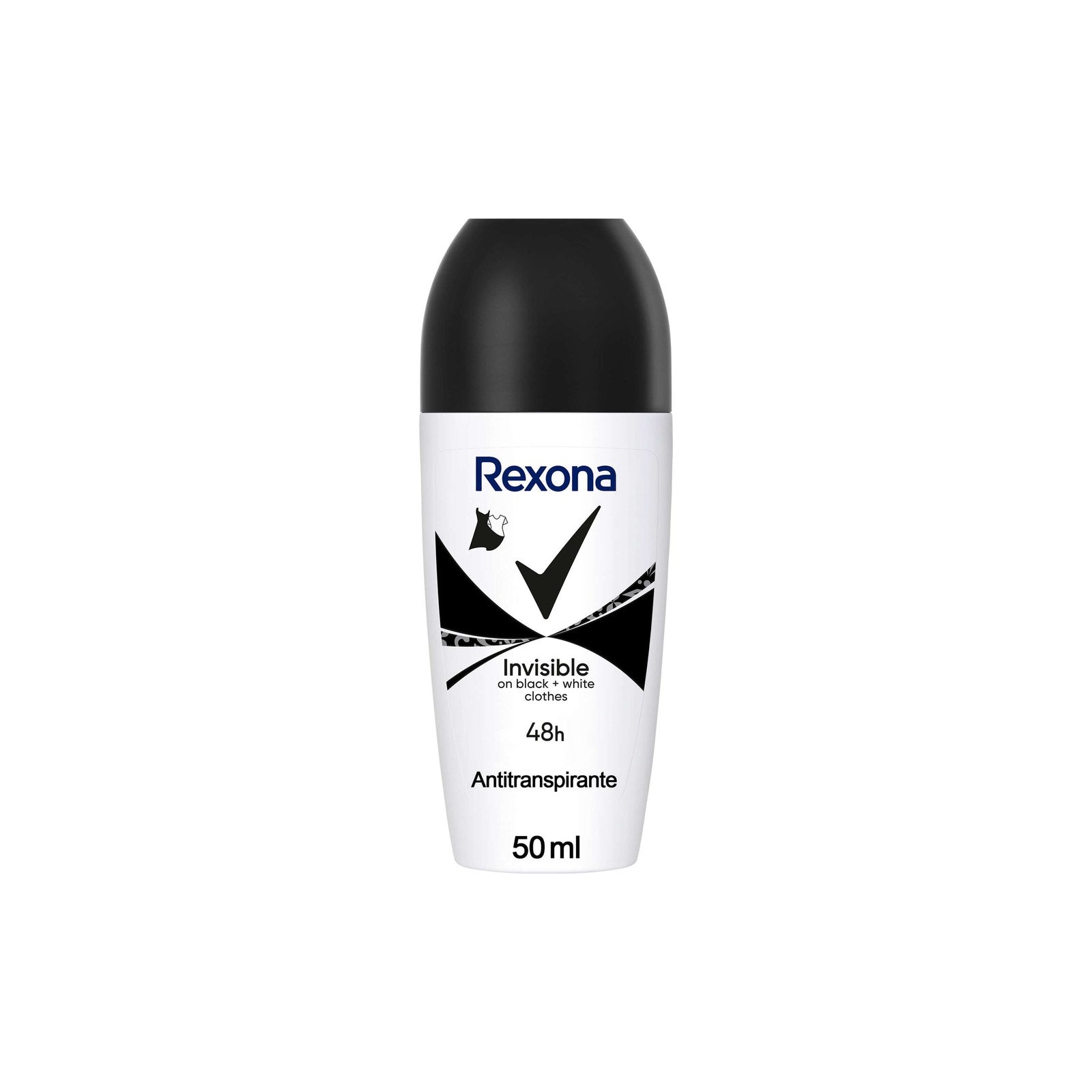 Rexona Women Roll-On Invisible Black + White Clothes 50 ml