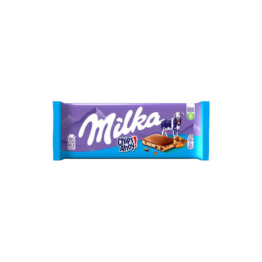 Milka Chocolate de Leite Chips Ahoy 100 gr