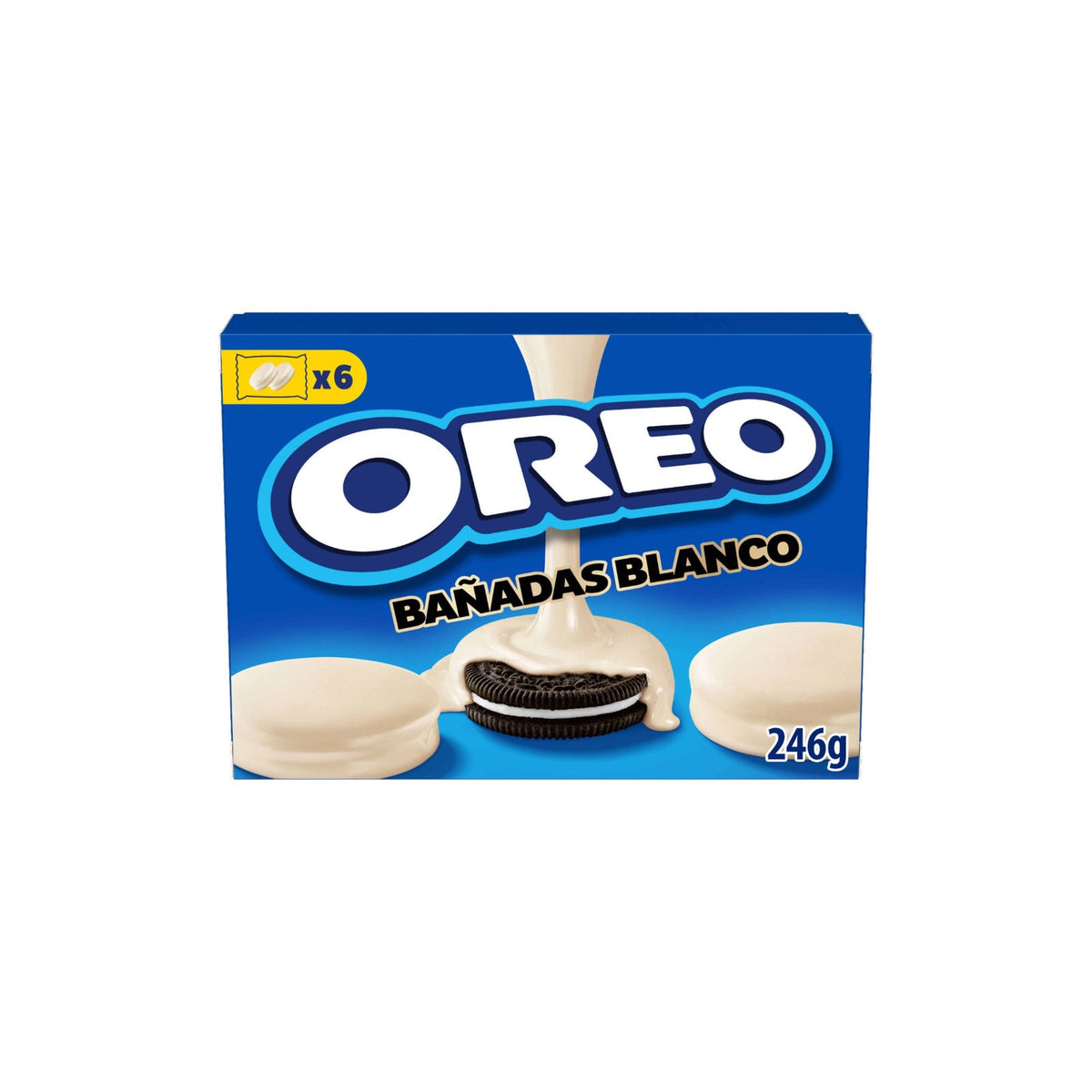 Oreo Bolachas Cobertas Chocolate Branco 246 gr