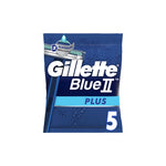Gillette Blue II Plus Lâminas Descartáveis 5 un