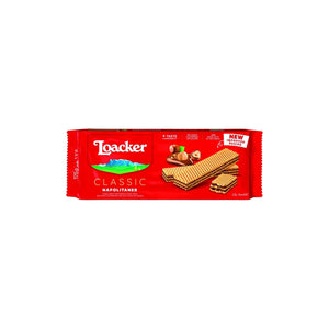 Loacker Napolitaner Wafer com Avelã 175 gr