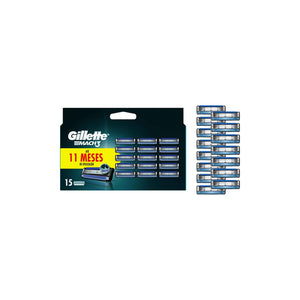 Gillette Mach3 Recargas 15 un