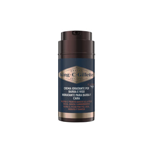 King C Gillette Hidratante Cara e Barba 100 ml