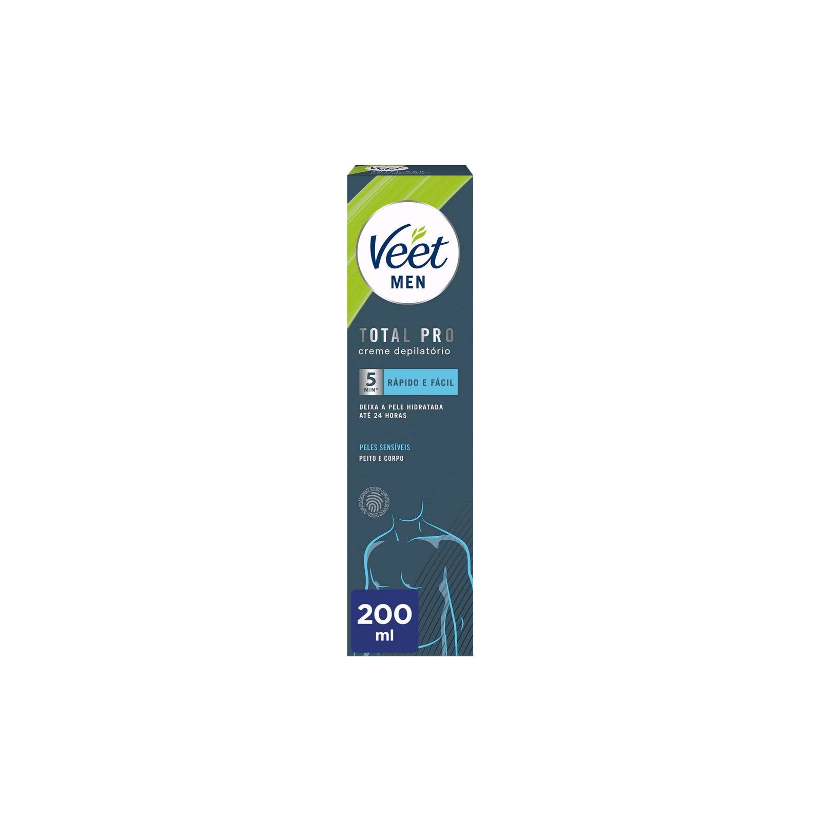 Veet Men Creme Depilatório Peles Sensíveis 200 ml