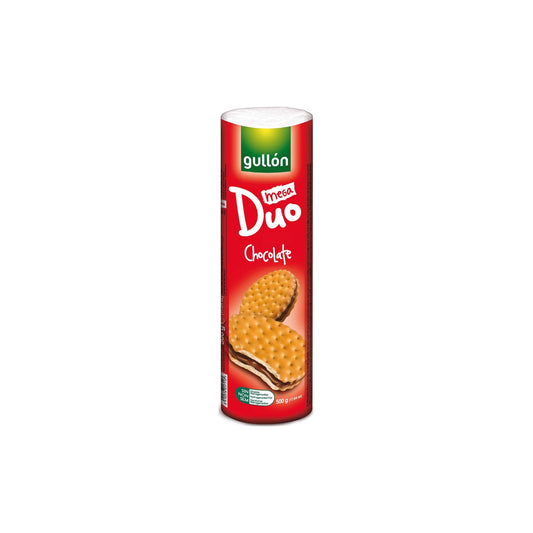 Gullon Mega Duo Bolacha com Recheio de Chocolate 500 gr