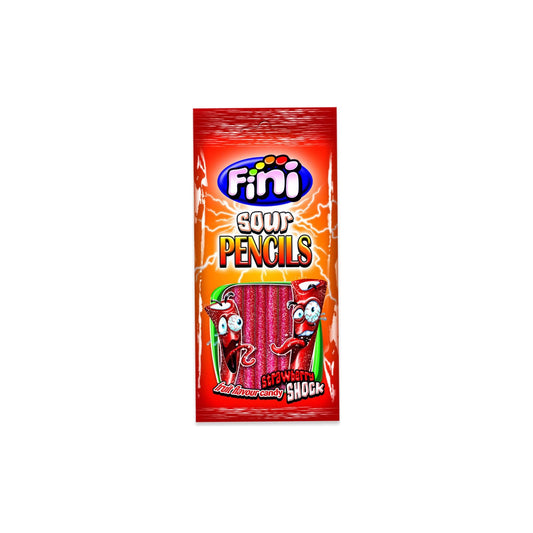 Fini Gomas Sour Pencils Strawberry 100 gr