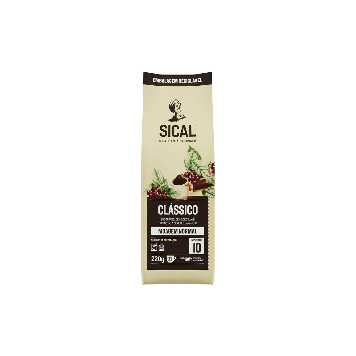 Sical Clássico Moagem Normal 220 gr