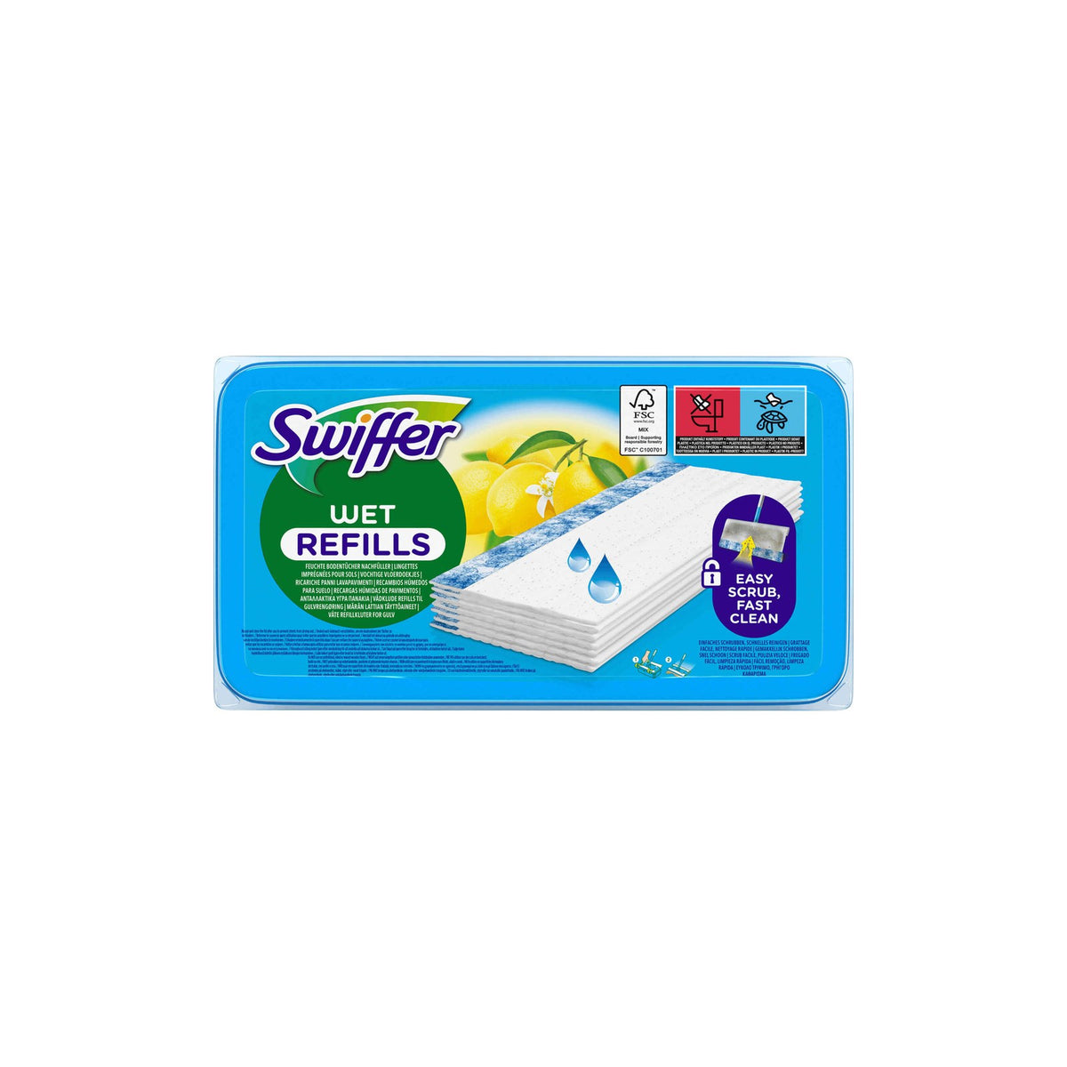 Swiffer Recargas Húmidas Limão 10 un