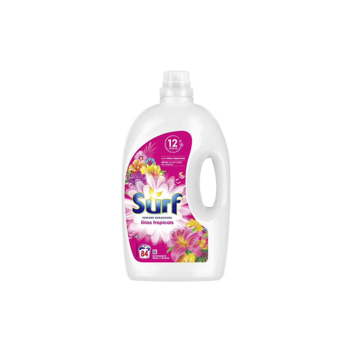 Surf Detergente Máquina Roupa Líquido Tropical 84 Doses 3.78 L