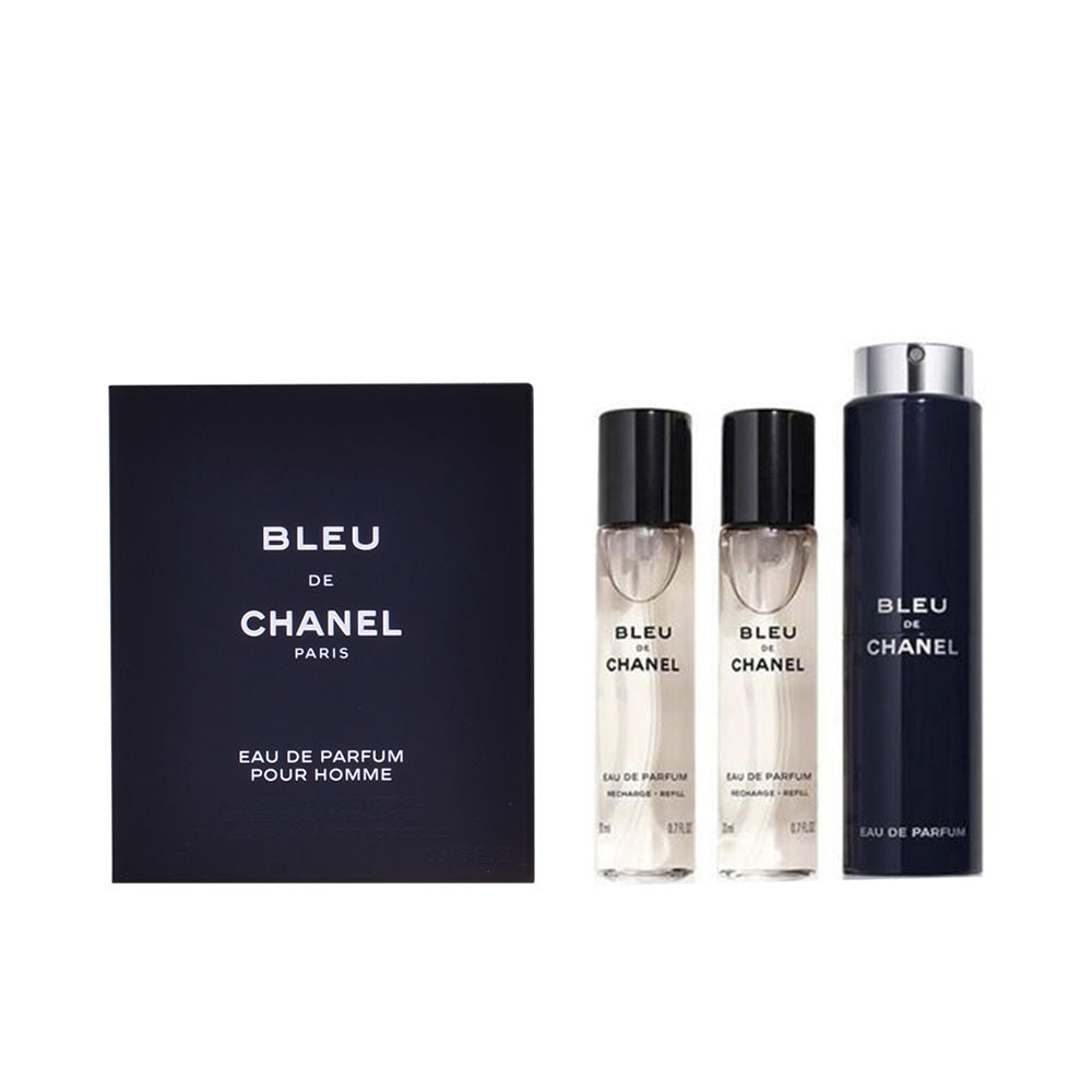 Chanel Bleu Eau de Parfum Vaporizador Refillable Portátil 3 x 20 ml