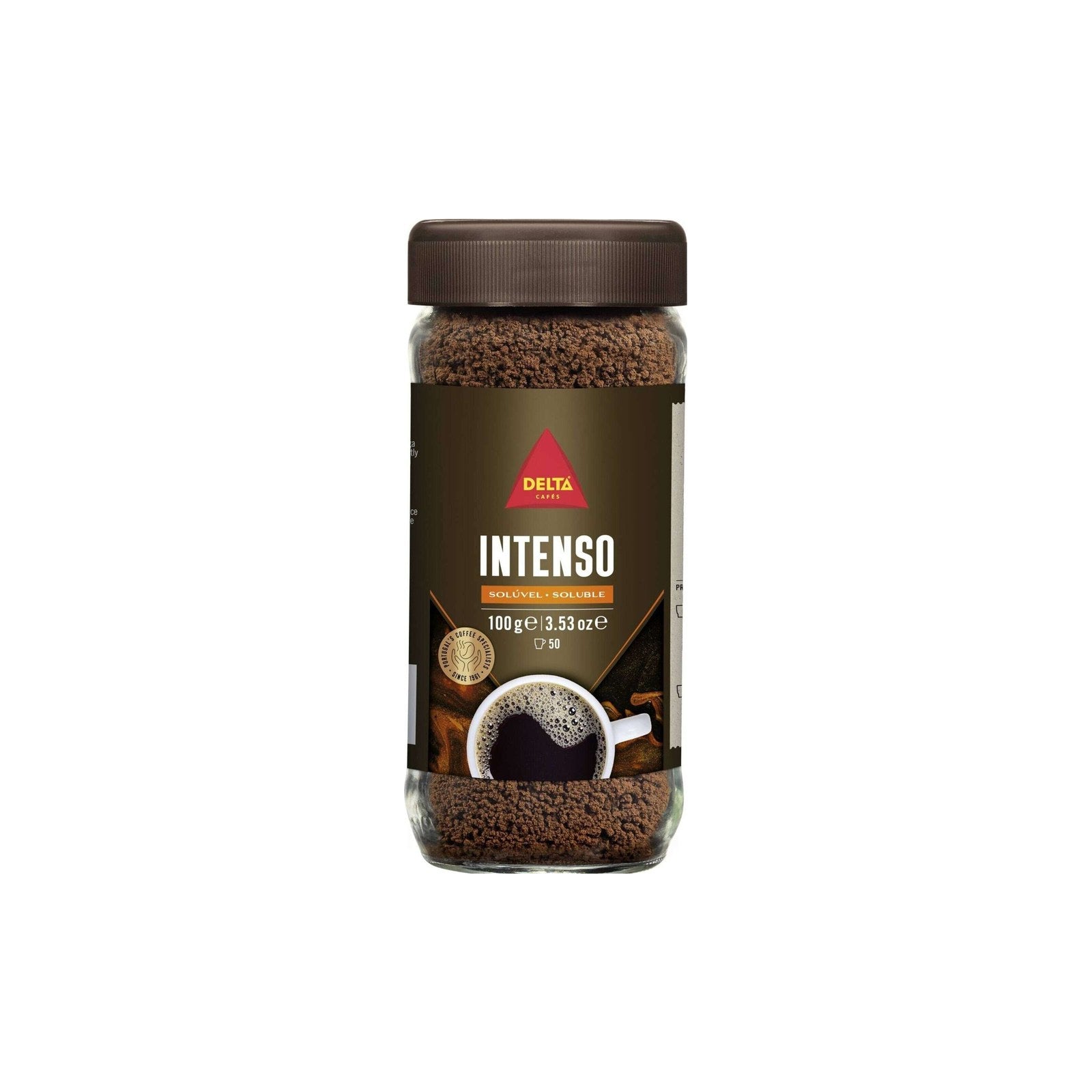 Delta Café Solúvel Intenso Frasco 100 gr