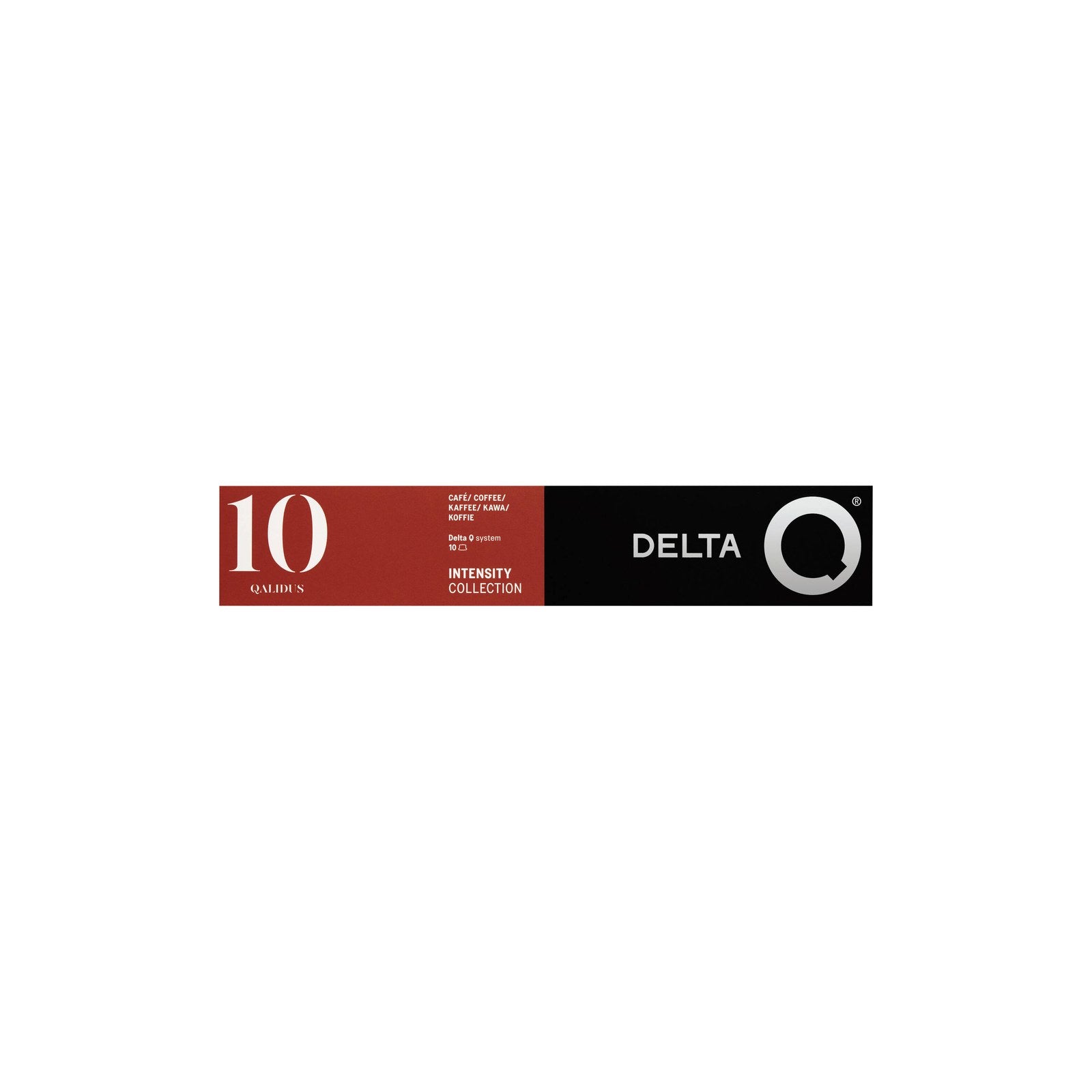 Delta Q Café Cápsulas Qalidus 10 un
