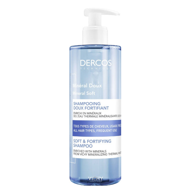 Vichy Dercos Mineral Soft and Fortifying Champô 400ml