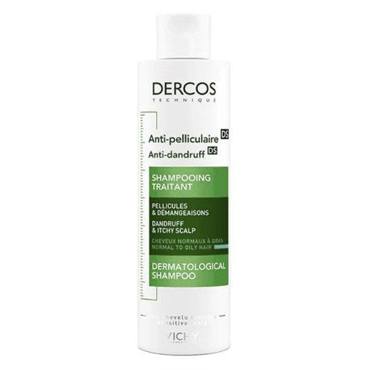 Vichy Dercos Anti-Dandruff Champô Normal to Oily Hair 200ml