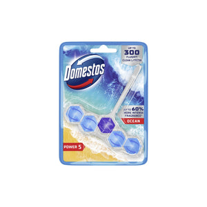 Domestos Bloco Sanitário Power 5 em 1 Ocean 50 gr