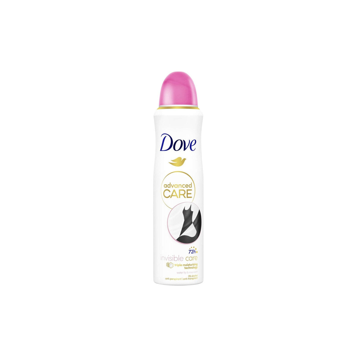 Dove Advanced Invisible Care Deo Spray 150 ml