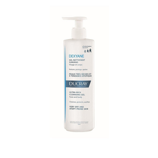 Ducray Dexyane Ultra-Rich gel de limpeza 400ml
