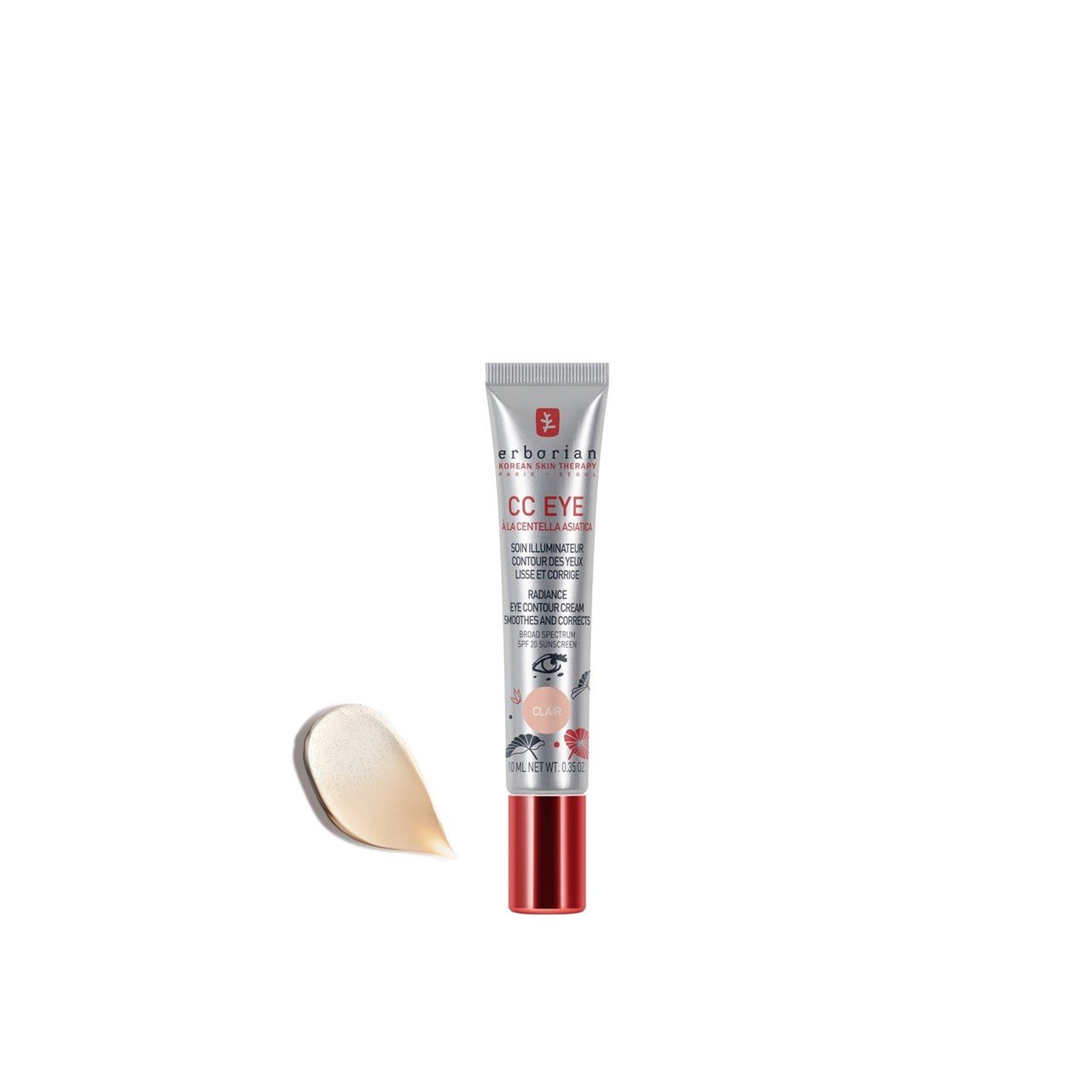 Erborian CC Crème High Definition Radiance creme de olhos SPF20 Clair 10ml