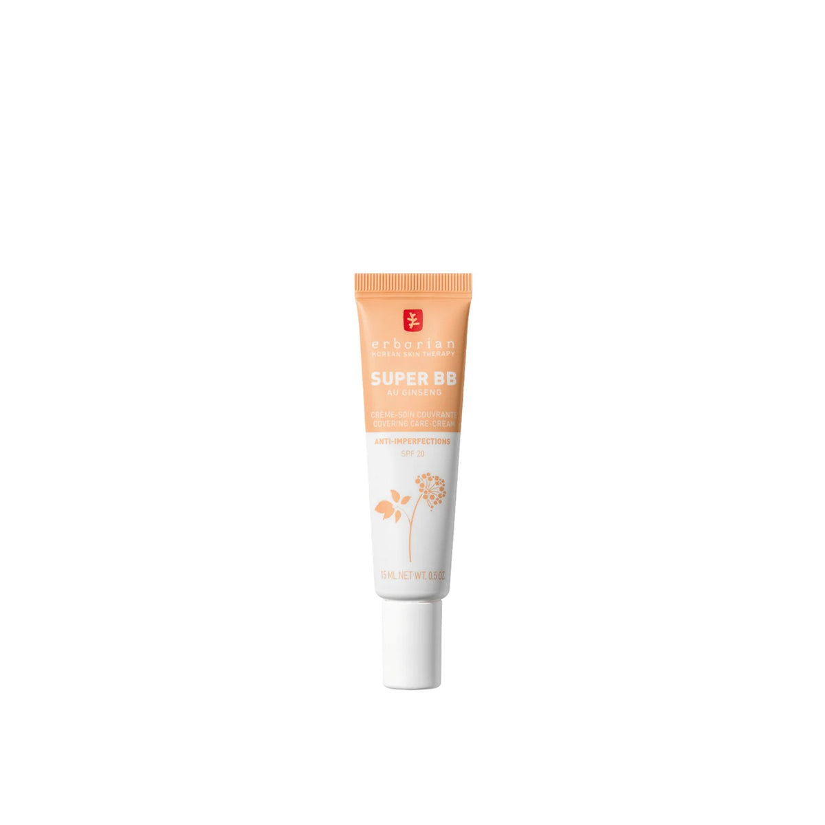 Erborian Super BB Au Ginseng Creme-Cuidado de Cobertura SPF20 Doré 15ml