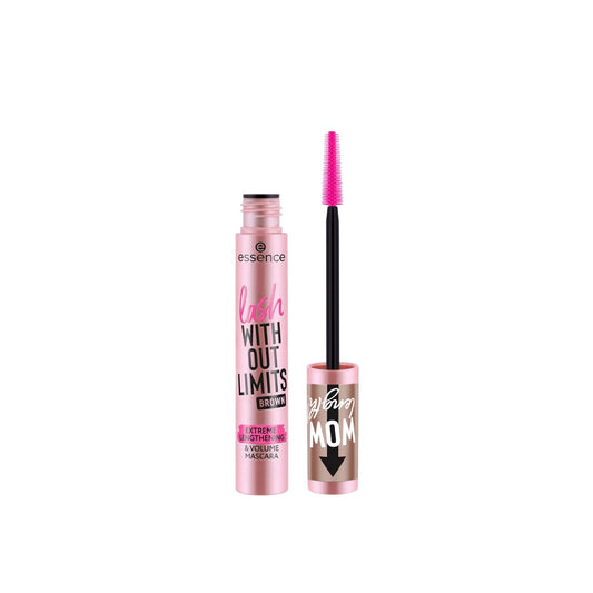 essence Lash Without Limits Máscara Extreme Lengthening & Volume 02 Brown 13ml