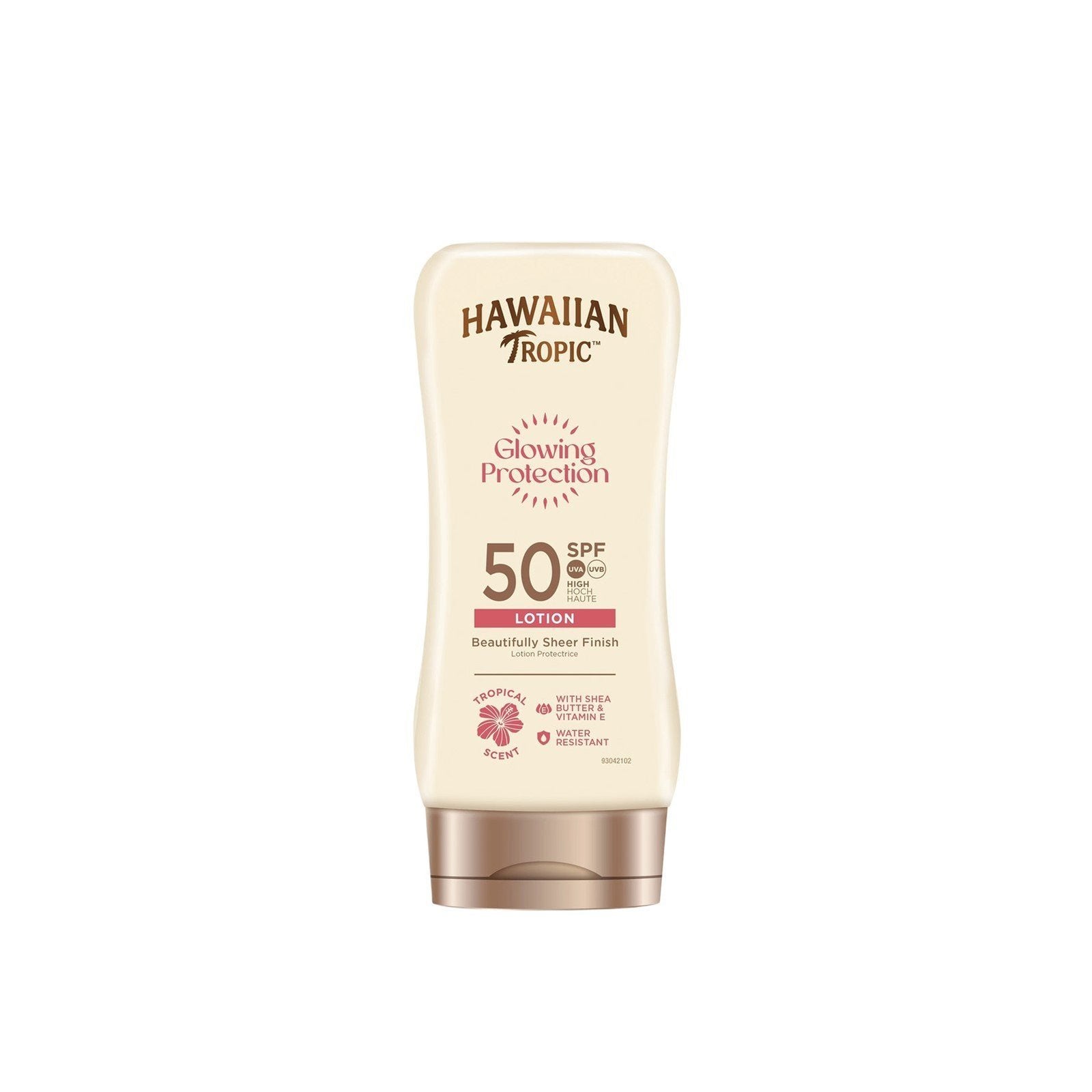 Hawaiian Tropic Glowing Protection Loção SPF50 180ml