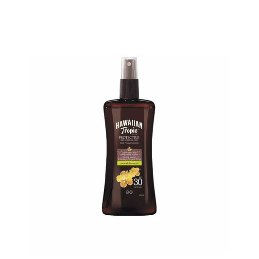 Hawaiian Tropic Protective Coconut &amp; Argan Oil Dry Spray Oil Mist 200ml