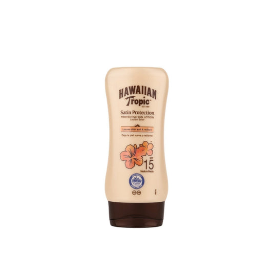 Hawaiian Tropic Satin Protection Sun Loção SPF15 180ml