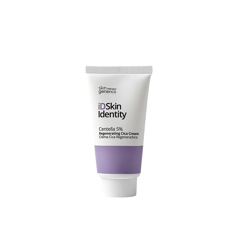 Id Skin Identity Centella 5% Regenerating Cica Cream 50 Ml Soothes, Restores, And Boosts Firmness