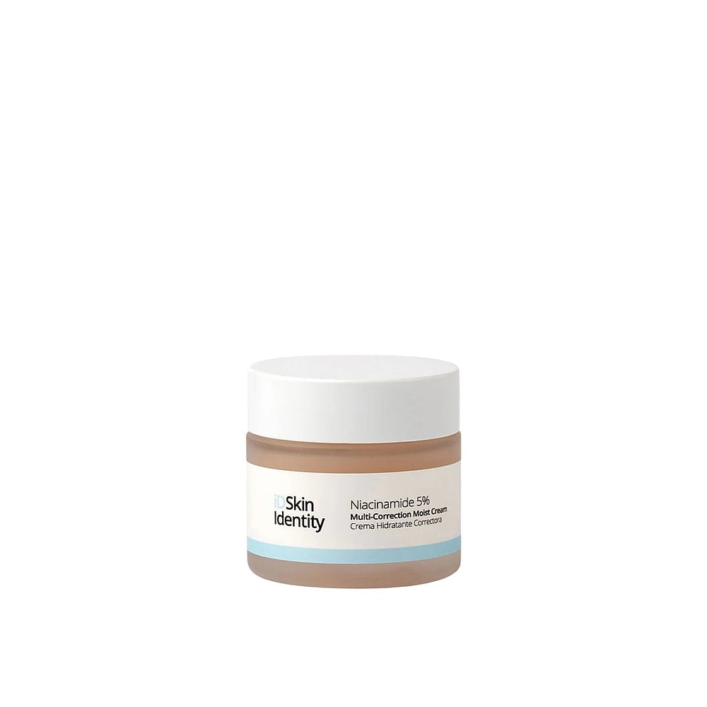 Id Skin Identity Niacinamide 5% Multi-correction Moist Cream 50 Ml Hydrates, Evens Tone, And Softens Skin